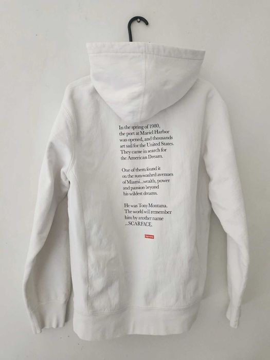 Худи FW17 Supreme x Scarface Friend hooded sweatshirt