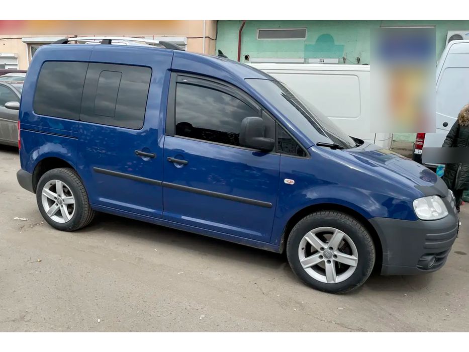 Volkswagen Caddy 2004-2010 рр. Вітровики (2 шт, HIC)
