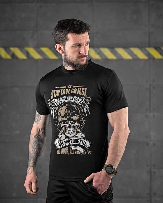 Тактична футболка Coolmax Stay Low Go Fast  Новинка Без передоплати