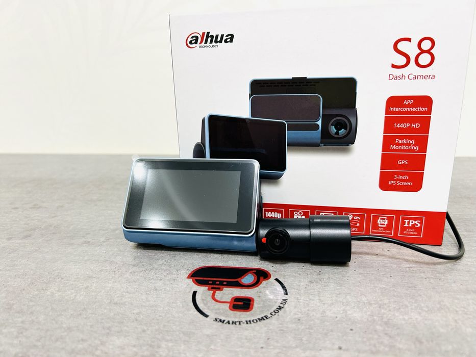 2 КАМЕРЫ‼️ GPS WiFi 8Мп Dahua авто регистратор автомобильный в машину автомобільний реєстратор на 2 камери авто реєстратор регістратор хороший якісний