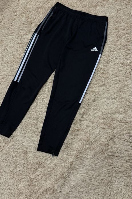 Чёрные спортивки спортивные штаны adidas адидас оригинал s