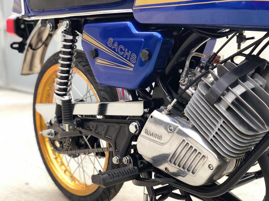 Autocolantes SIS - Sachs Motozax - Dourado
