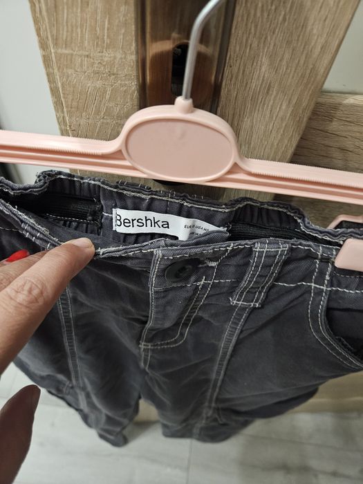 Spodnie cargo bershka xs