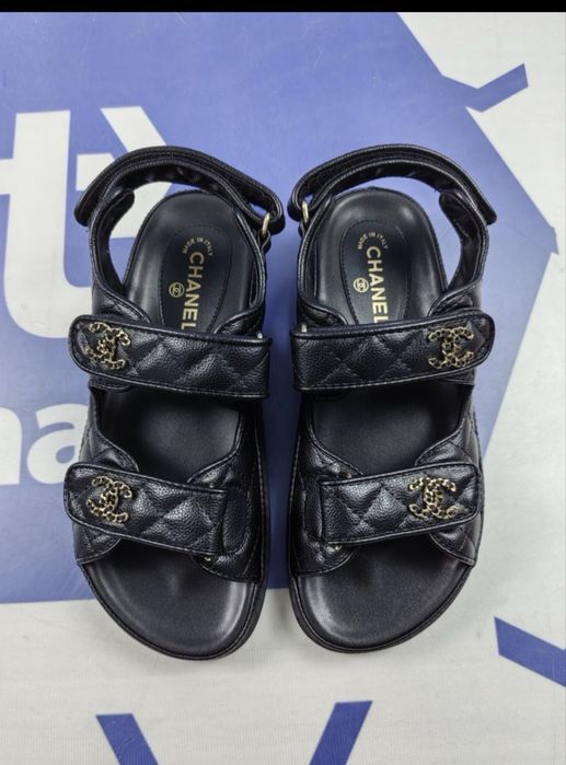 Босоніжки Chanel шкіра