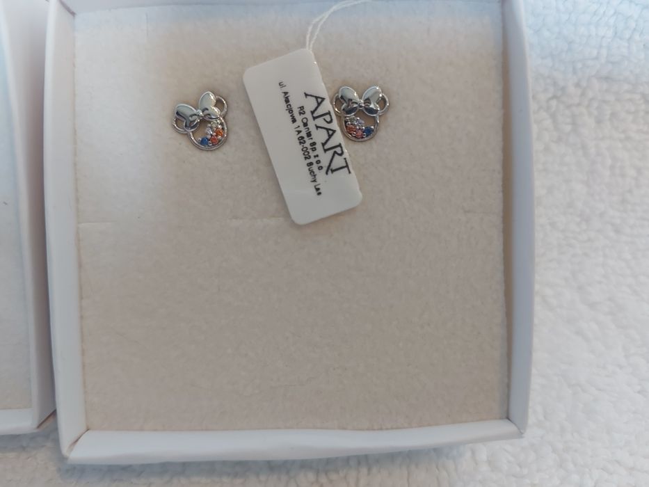 Biżuteria Apart Disney kolczyki i dwie zawieszki