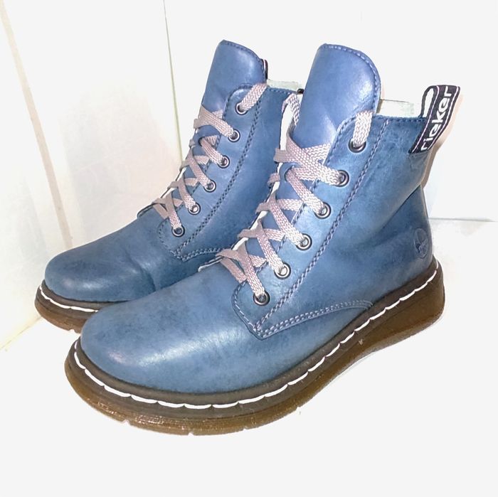 Ботинки женские Rieker Y3213-14 Blue W2 (Германия), размер 39