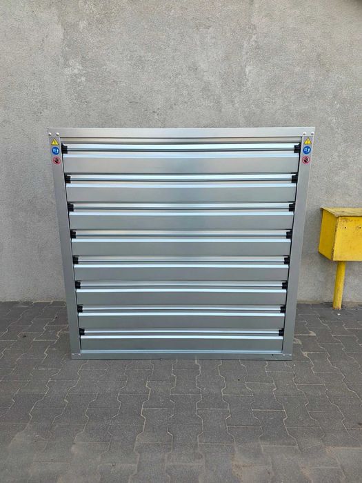 Wentylator ścienny szczytowy 1380x1380 do hali, kurnika, 140cm 1.1 kW