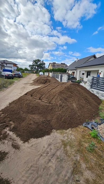 Ziemia pod trawnik z rolki, czarnoziem, przesiana - Bydgoszcz Toruń BB
