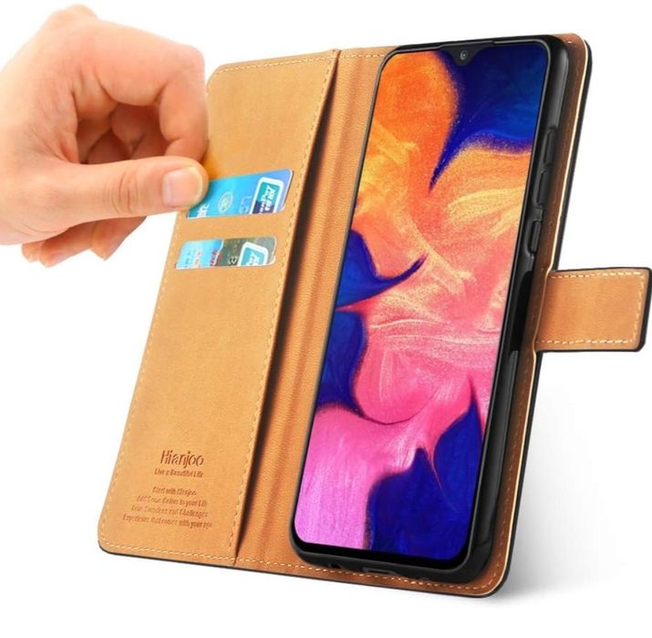 Etui na telefon Samsung Galaxy A10 skóra premium