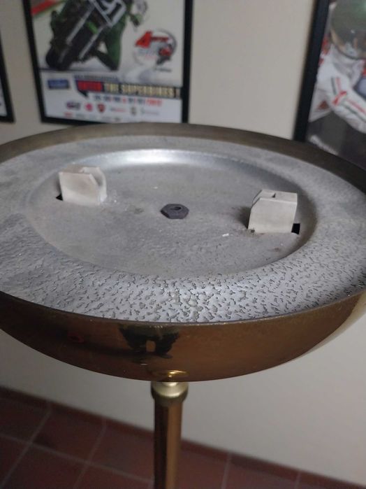 Candeeiro latão extensível