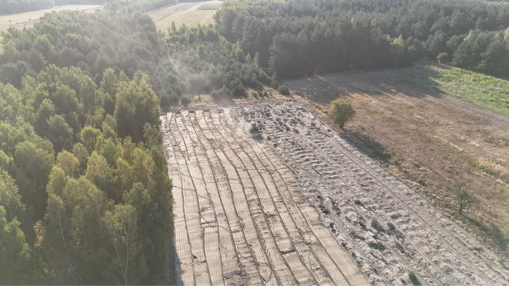 Mulczer wgłębny Rębak Czyszczenie działek Rekultywacja Karczowanie