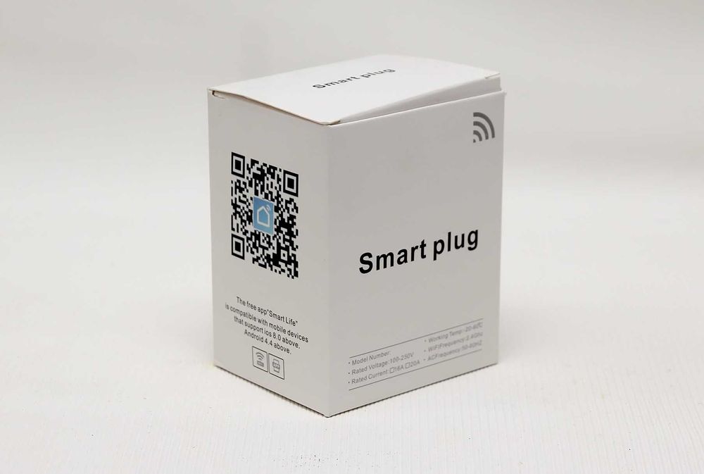 Розумна WiFi розетка HerePow з функцією моніторингу Tuya Smart Life