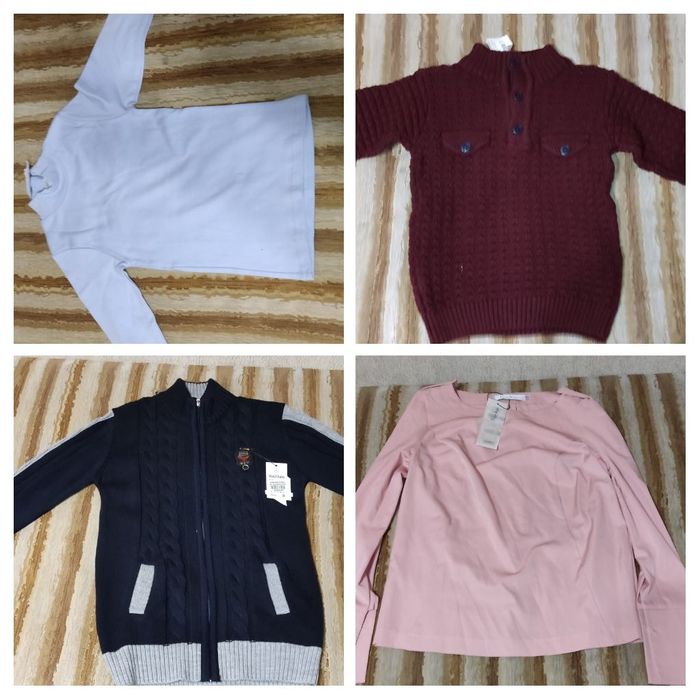 Лот новых кофт, блузок, штанов Rica Mare, Dividers, Safari, Akors