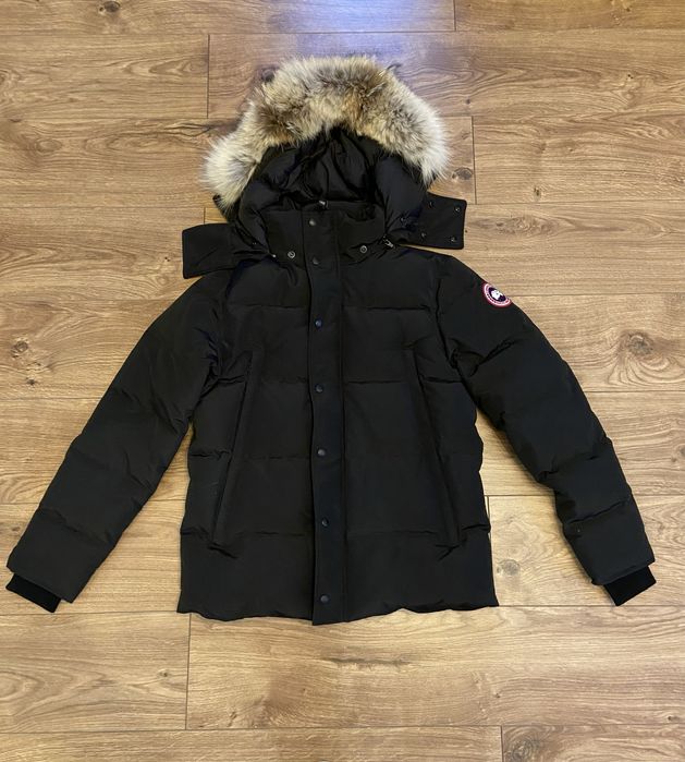 Kurtka Puchowa Canada Goose Wyndham Parka czarna M Lublin • - Main Image