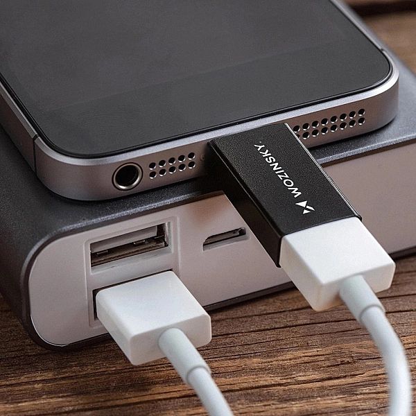 Adapter Wozinsky W10GY1S USB-C - USB-A 3.2/10Gb/s - czarny