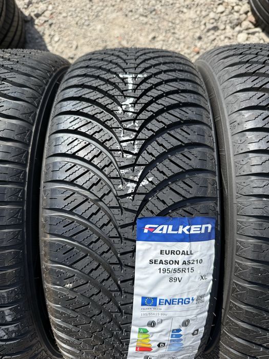 Nowe opony wielosezonowe 195/55/15 Falken 4szt