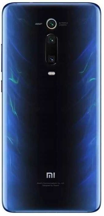 Obudowa Tylna Klapka Plecki Xiaomi Mi9T Pro Niebieska Biała