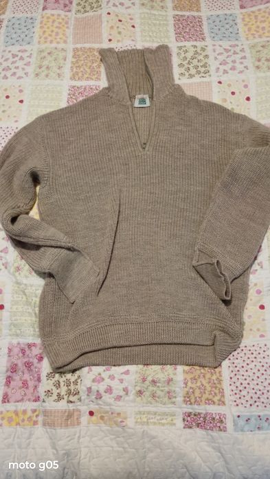 Męski sweter XL 100%welna shurwolle McLaughins Irish Shop