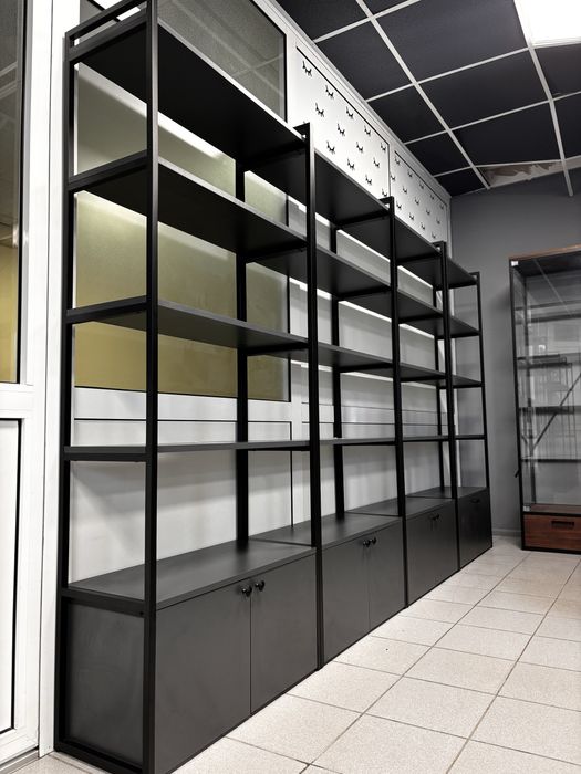 Стелаж / Стелаж лофт новий / Стелажі у наявності 10 шт