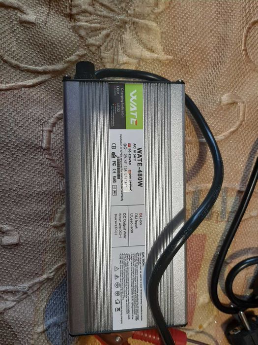 Зарядное устройство Wate - 480W 29.4V 15A для Li-ion аккумуляторов.