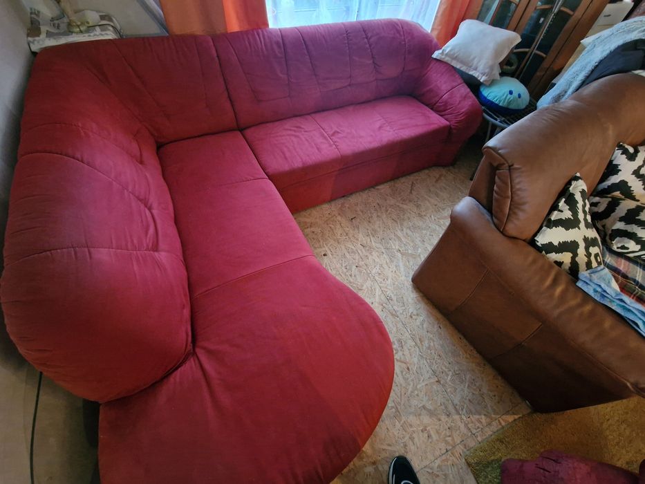 Narożnik z funkcją spania