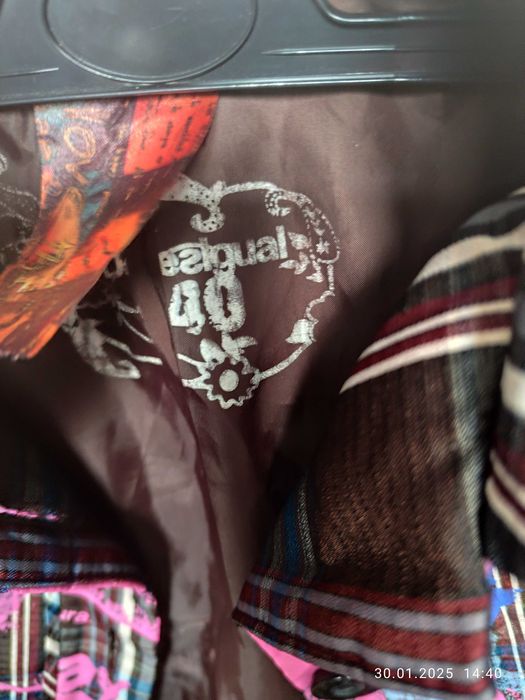 Płaszczyk wiosenno-jesienny trencz Desigual rozmiar 40