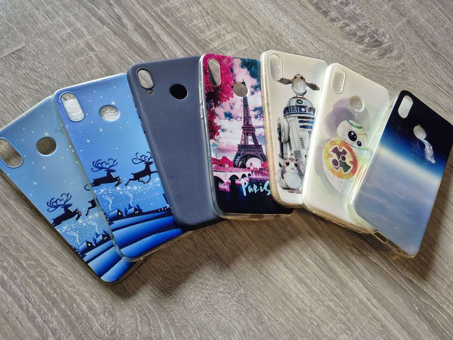 Smartfon HUAWEI P20 Lite  4/64GB / 7x etui / czarny / komplet / BOX