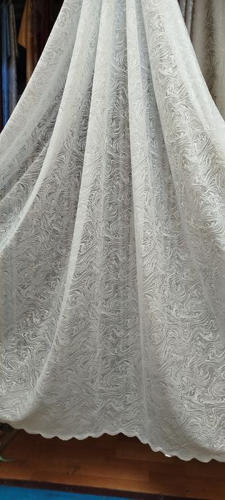 Тюль Жакардовая Вьюжка, Занавес , Гардина