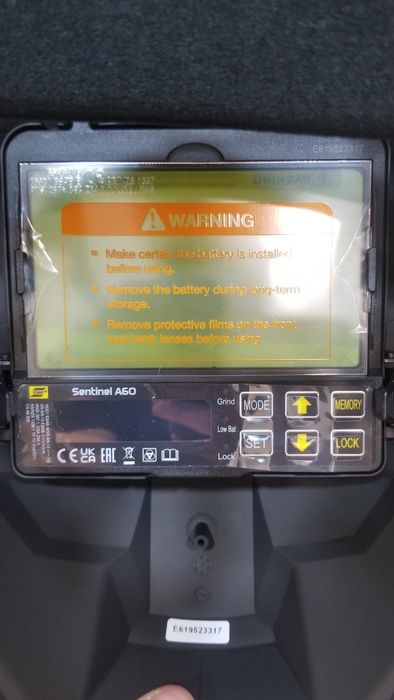 Маска зварника Esab Sentinel A60 / A60 Air (з піддувом повітря).