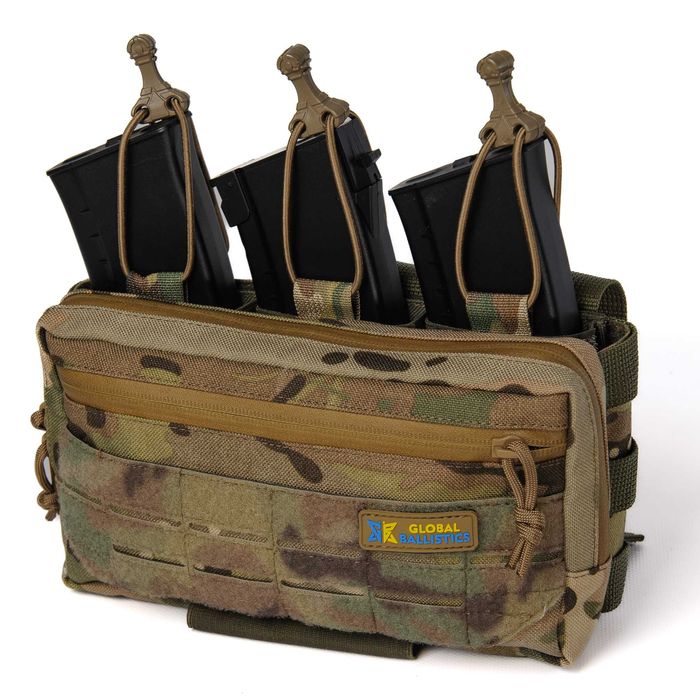 Адмін підсумок плакард Combo Pack під 3 магазини AK/AR Мультикам.