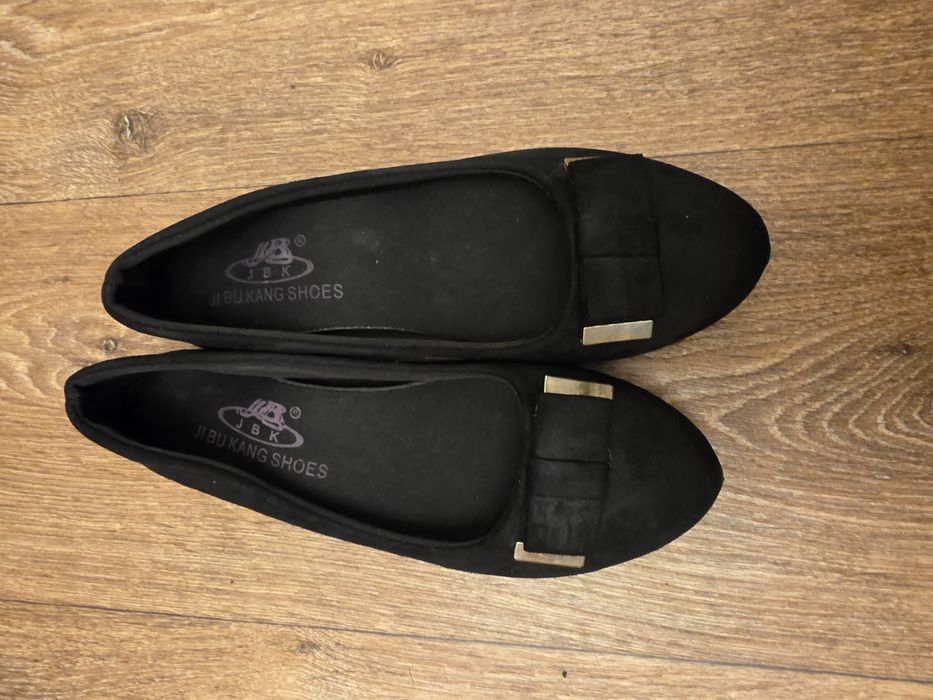 Балетки чорні 39р.