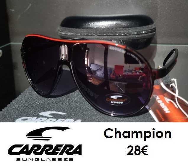Óculos de sol Carrera Champion - 7 cores disponíveis