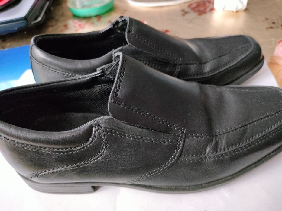 Eleganckie pantofle komunijne  chłopięce