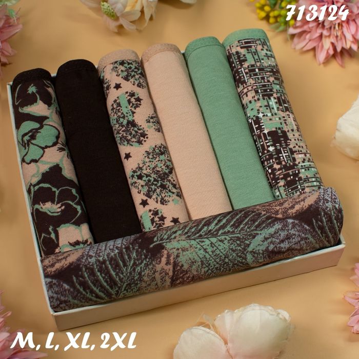 Женский трусы трусики неделька 7шт. Супер качество . Турция. M- 5XL