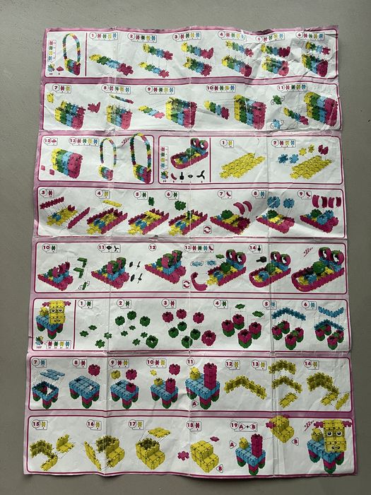 CLICS KLOCKI Z BROKATEM B180, wiaderko 8w1 175 elementów