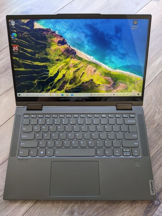Ноутбук-планшет 14" 2в1 Lenovo Yoga 7 14itl5 i5 1135g7/12gb/ssd 256gb/iris xe/1920*1080 IPS Сенсорний