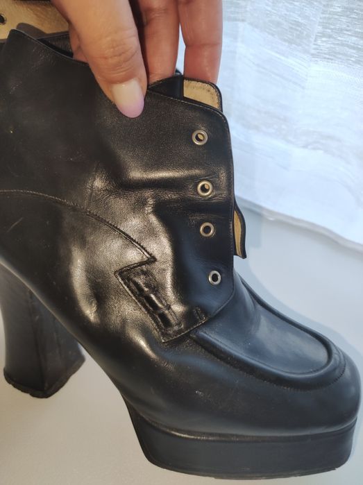 Botins 100% PELE genuína