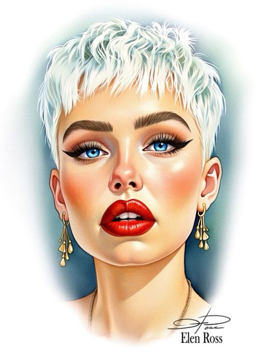 Digital art  портрети БЕЗКОШТОВНО