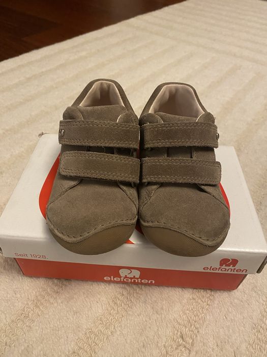 Elefanten lulu loop mittel 22 półbuty skórzane sneakersy na rzepy