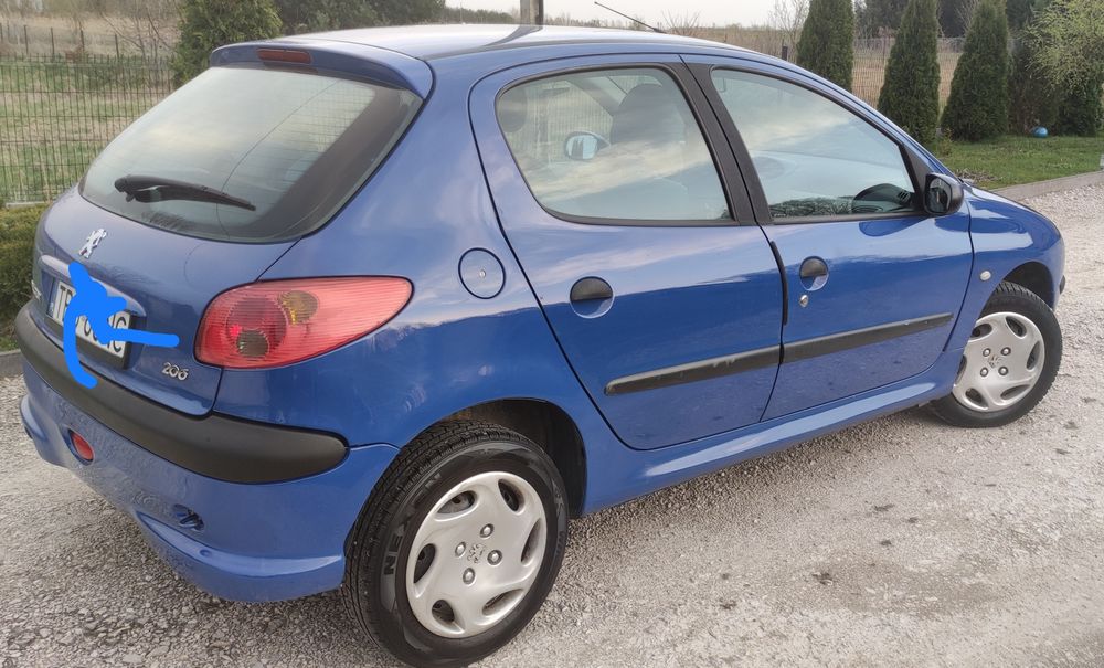 Peugeot 206 1,9 diesel