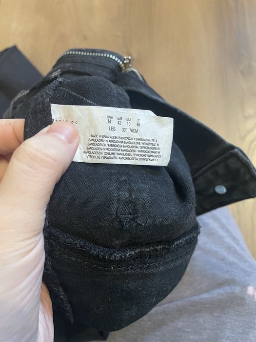 Spodnie jeansowe - czarne