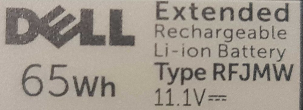 Bateria original Dell Latitude E6220 E6230 E6320 E6330 (NOVA)