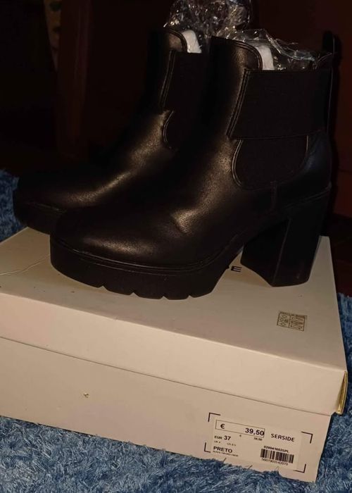Botas pretas, T.37
