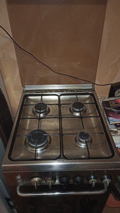 Газова плита Ardo нержавійка