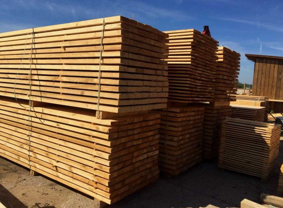 Продаж бруса та дошки для каркасного будівництва