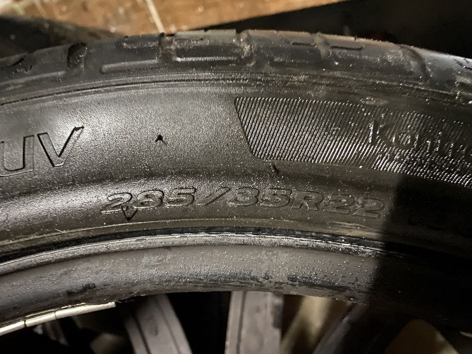 Jantes 22 range rover usadas com pneus