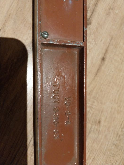 Poziomica radziecka aluminiowa