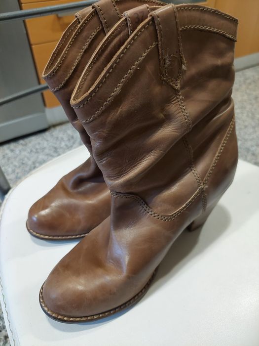 Coolway Leather Ankle Boots