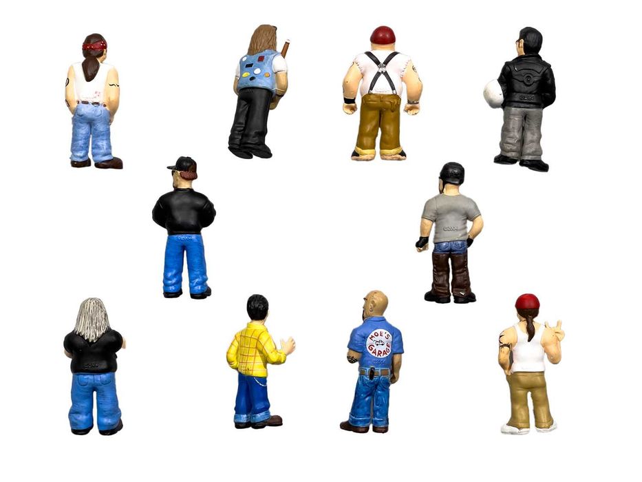 Figuras diversas em PVC