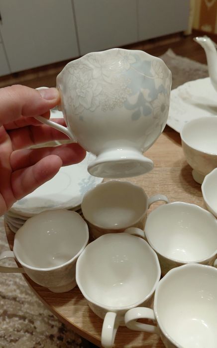 Порцеляновий чайний сервіз Narumi Bone China, Японія